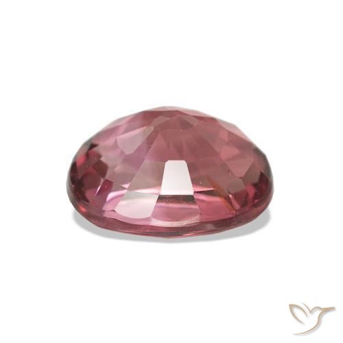 Tormalina Rosa intenso intenso naturale da 1.40 ct, Ovale, VVS