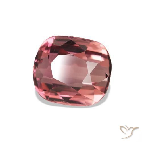 Tormalina Rosa scuro naturale da 1.58 ct, Cuscino, VS