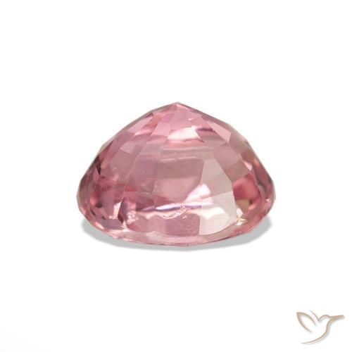 Tormalina Rosa gomma da masticare naturale da 1.44 ct, Taglio ovale, VS-SI