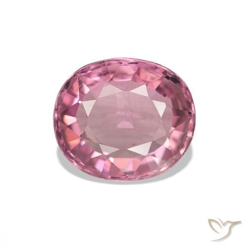 1.64ct Rosa chiaro Tormalina, Ovale, VS