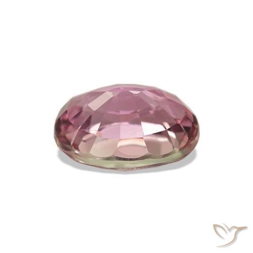 Tormalina Rosa chiaro naturale da 1.64 ct, Taglio ovale, VS