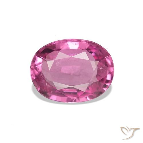 1.05ct Rosa violetto Tormalina, Ovale, VS