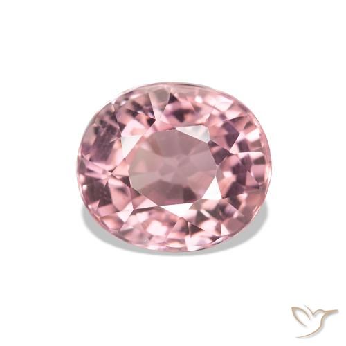 1.40ct Rosa chiaro Tormalina, Ovale, VS