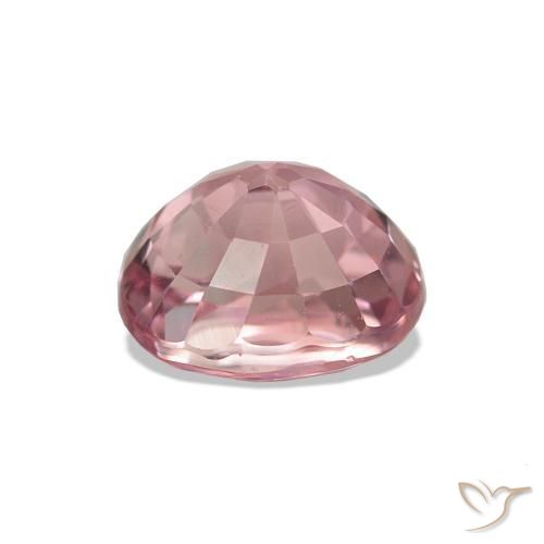 Tormalina Rosa chiaro naturale da 1.40 ct, Taglio ovale, VS