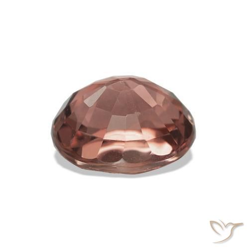 Tormalina Medium Dark-Pink naturale da 1.66 ct, Ovale, VVS