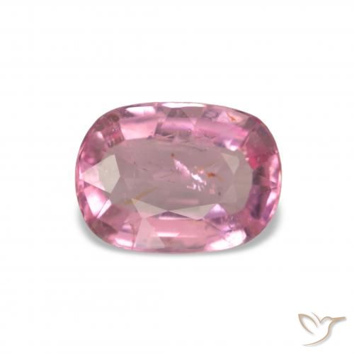1.51ct Rosa gomma da masticare Tormalina, Cuscino, VS-SI