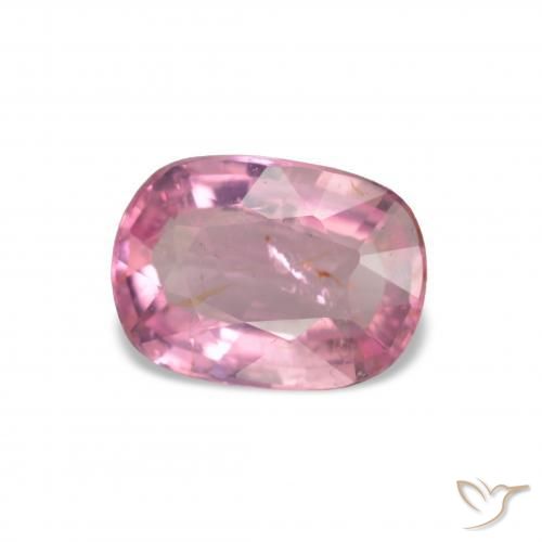 Tormalina Rosa gomma da masticare naturale da 1.51 ct, Taglio a cuscino, VS-SI