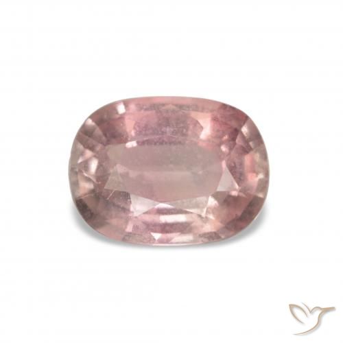 Tormalina Rosa terroso naturale da 1.84 ct, Taglio a cuscino, VS-SI