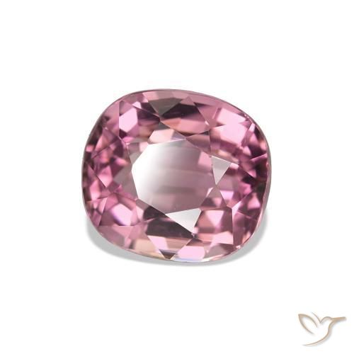 Tormalina Magenta medio naturale da 1.54 ct, Taglio a cuscino, VS