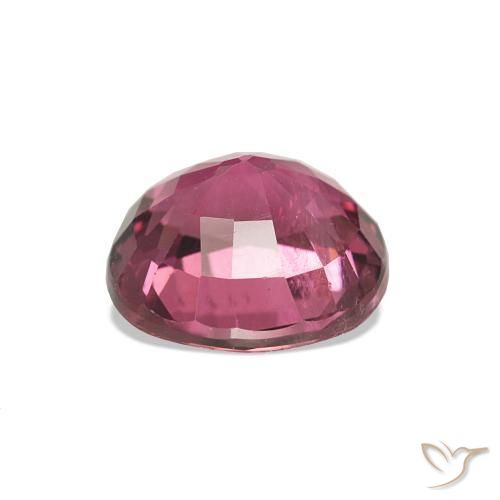Tormalina Rosso medio naturale da 1.52 ct, Ovale, VS