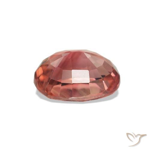 Tormalina Rosso brillante naturale da 1.44 ct, Ovale, VVS-VS