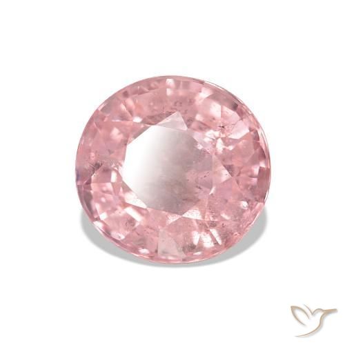 Tormalina Gomma da masticare rosa chiaro naturale da 1.68 ct, Ovale, VS-SI