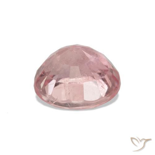Tormalina Gomma da masticare rosa chiaro naturale da 1.68 ct, Ovale, VS-SI