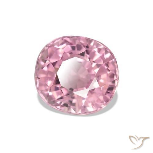 Tormalina Rosa hot naturale da 1.47 ct, Taglio a cuscino, VVS-VS