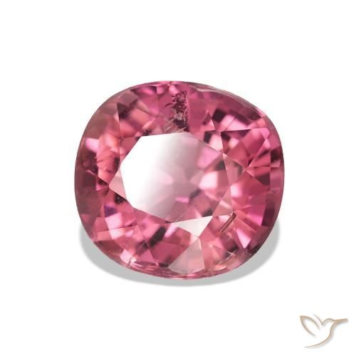 Tormalina Tono rosa caldo naturale da 1.79 ct, Cuscino, VS