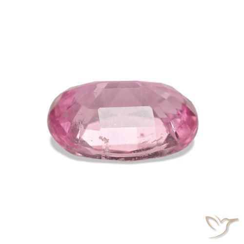 Tormalina Rosa gomma da masticare naturale da 1.37 ct, Taglio a cuscino, VS-SI