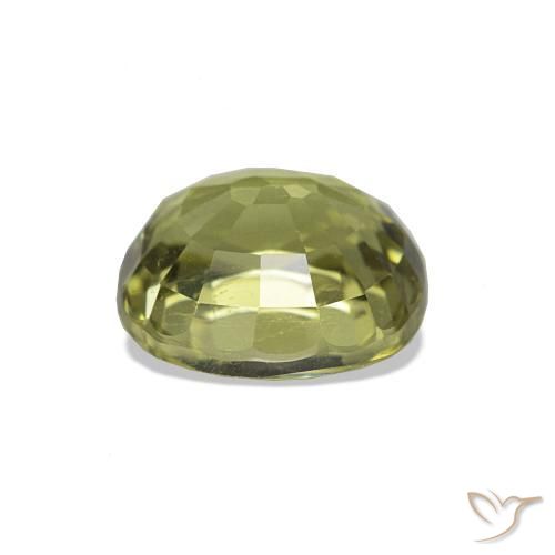 Tormalina Verde chiaro naturale da 1.62 ct, Ovale, VS