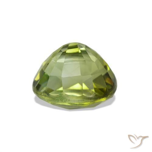 Tormalina Verde medio naturale da 1.83 ct, Ovale, VS
