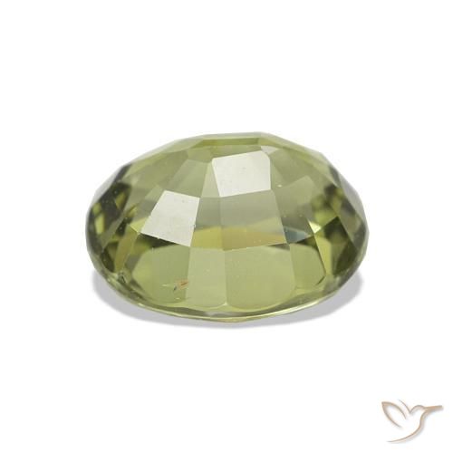 Tormalina Verde foresta chiaro naturale da 1.66 ct, Taglio ovale, VS