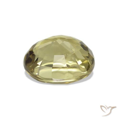 Tormalina Oro chiaro naturale da 1.60 ct, Taglio ovale, VS