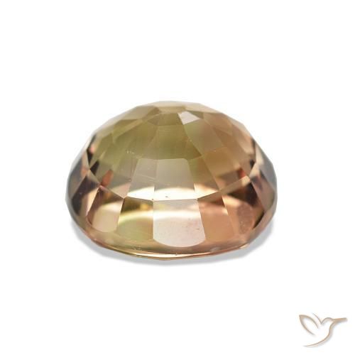 Tormalina Oro arancione naturale da 1.54 ct, Taglio ovale, VVS