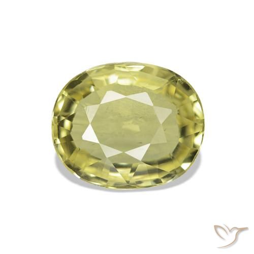 1.59ct Verde chiaro Tormalina, Ovale, VS