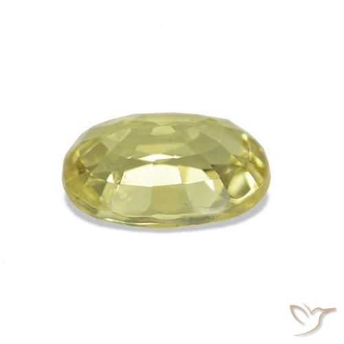 Tormalina Verde chiaro naturale da 1.59 ct, Taglio ovale, VS