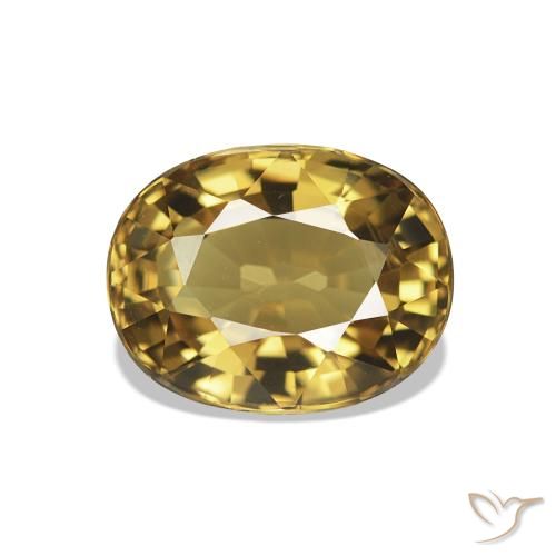 1.50ct Oro Tormalina, Ovale, VVS