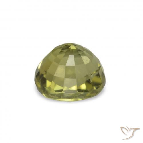 Tormalina Caldo bosco verde naturale da 1.47 ct, Taglio ovale, VVS-VS