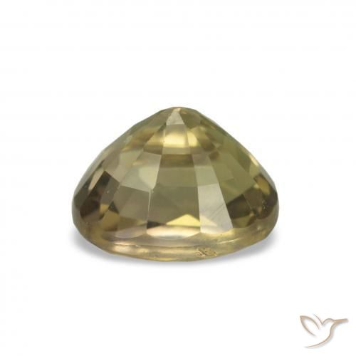 Tormalina Verde chiaro naturale da 1.74 ct, Taglio ovale, VS