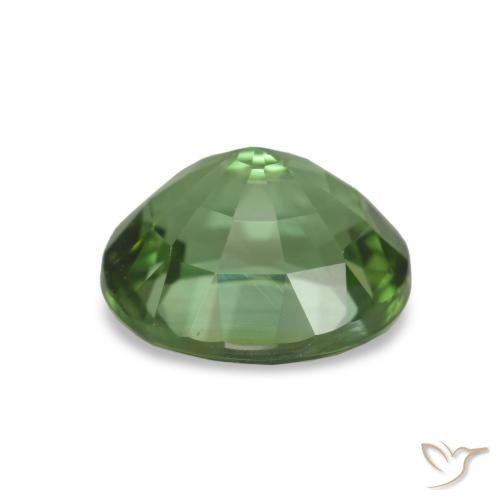 Tormalina Verde medio naturale da 1.81 ct, Taglio ovale, VVS-VS