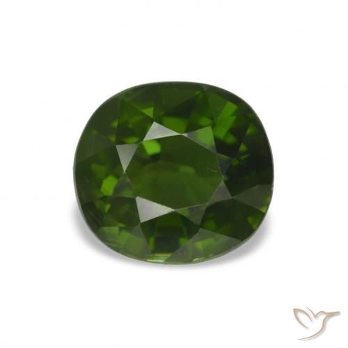 1.82ct Verde terroso Tormalina, Ovale, VVS-VS