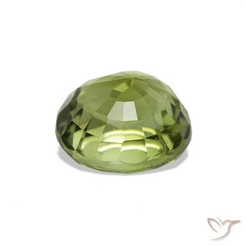 Tormalina Verde medio naturale da 1.42 ct, Taglio ovale, VS