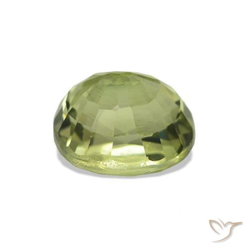 Tormalina Verde foresta naturale da 1.67 ct, Taglio ovale, VS-SI