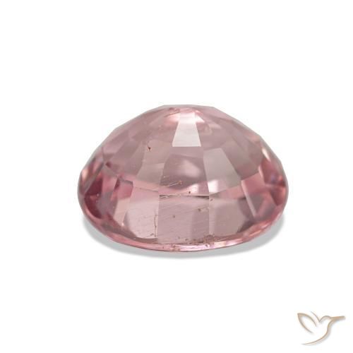 Tormalina Rosa shocking chiaro naturale da 1.66 ct, Taglio ovale, VVS-VS