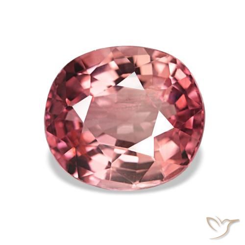 1.43ct rosa tormalina, ovale, VS