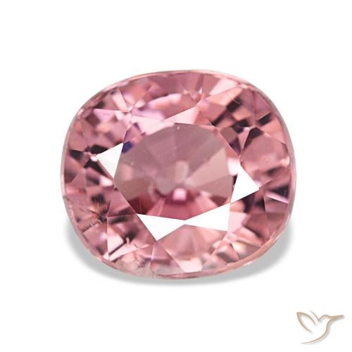 1.74ct rosa tormalina, ovale, VS-SI
