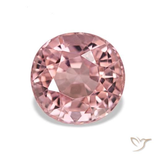 Tormalina naturale rosa da 1,47 ct, taglio ovale, VS