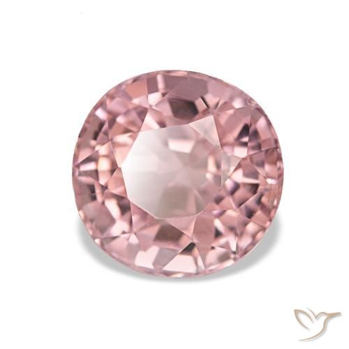 Tormalina naturale rosa da 1,47 ct, taglio ovale, VS