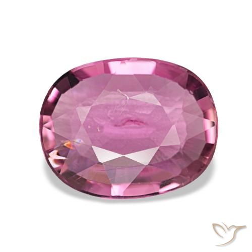 1.45ct porpora tormalina, ovale, VS