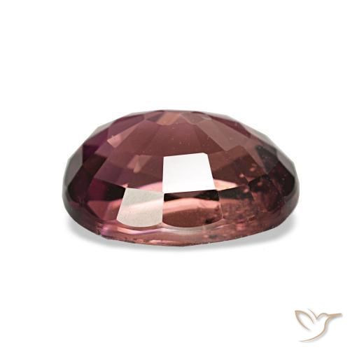 Tormalina naturale porpora da 1,87 ct, taglio ovale, SI
