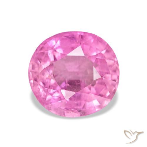 1.35ct porpora tormalina, ovale, VS-SI