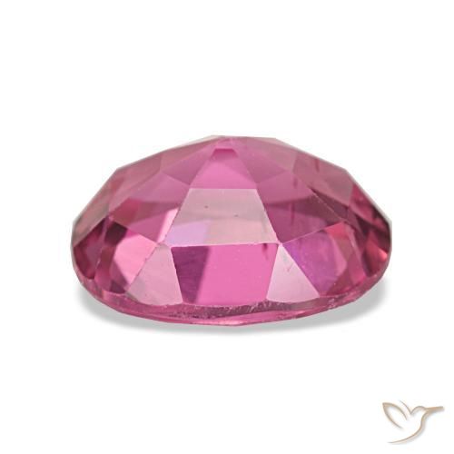 Tormalina naturale rosa da 1,58 ct, taglio ovale, VS-SI