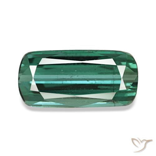 1.88ct verde tormalina, cuscino, SI