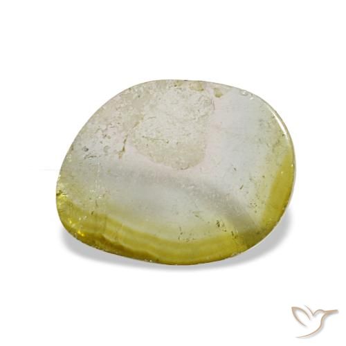 Tormalina naturale multicolore da 1,80 ct, forma fantasia, trasparente