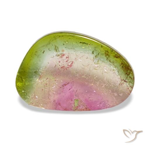 1.75ct multicolore tormalina, fantasia, trasparente