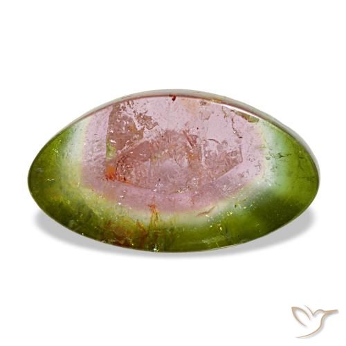 3.34ct multicolore tormalina, fantasia, trasparente