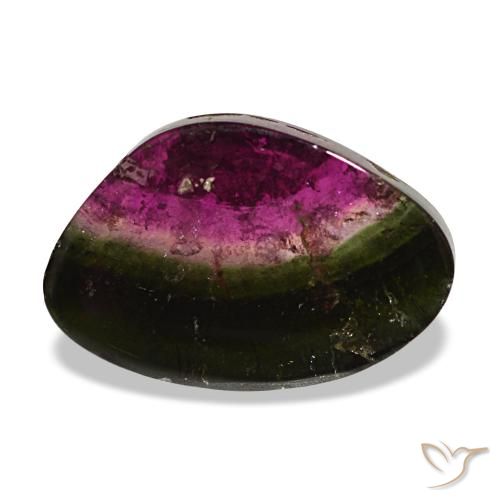 2.31ct multicolore tormalina, fantasia, trasparente