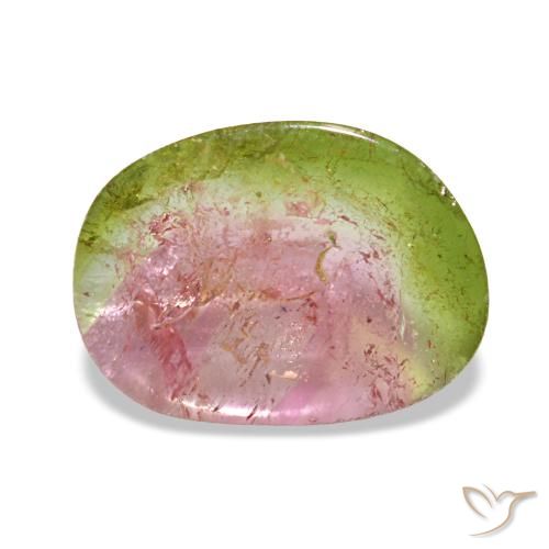 1.72ct multicolore tormalina, fantasia, trasparente