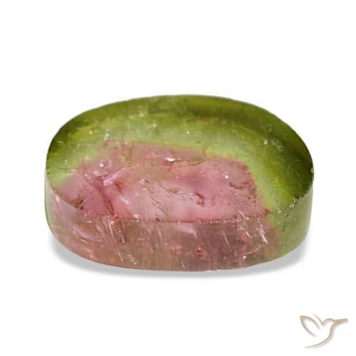 Tormalina naturale multicolore da 1,72 ct, forma fantasia, trasparente